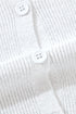 Lightweight Ribbed Knit Button Front V Neck Cardigan